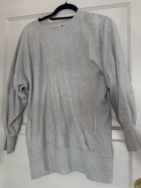 FP Movement Light Gray Crewneck Sweatshirt